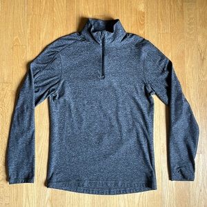 LuluLemon Men’s Grey Half-zip Size Small